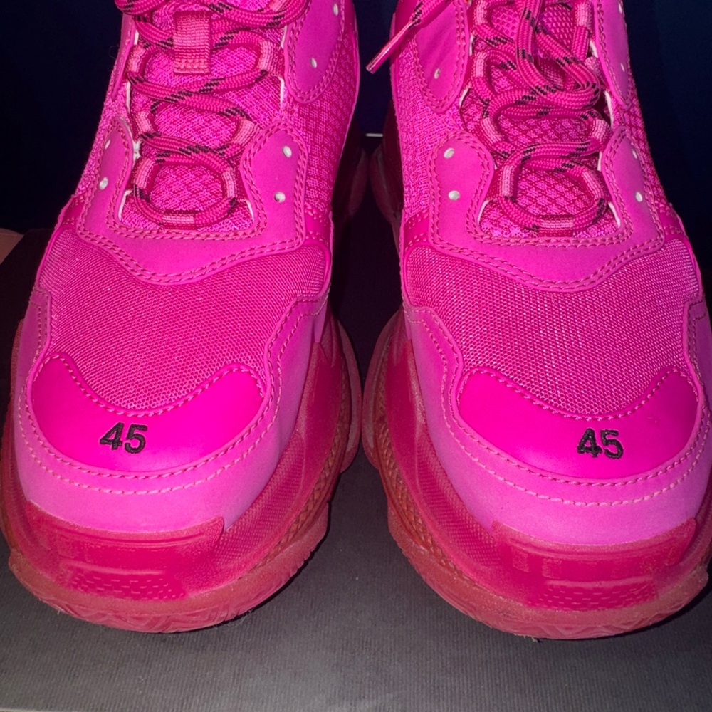 Balenciaga Triple S Pink Sneakers Men’s - Picture 14 of 14